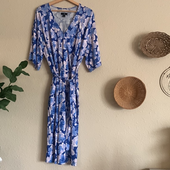 Jason Wu Floral Wrap Dress - Picture 2 of 8